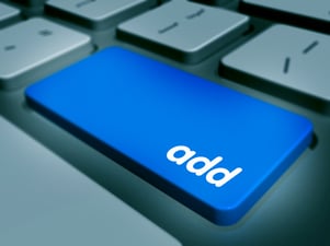Phased approach add button on keyboard