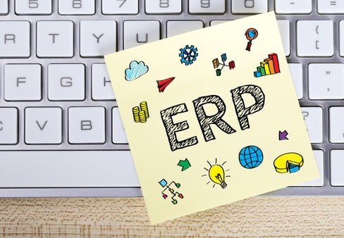 ERP on a post it note