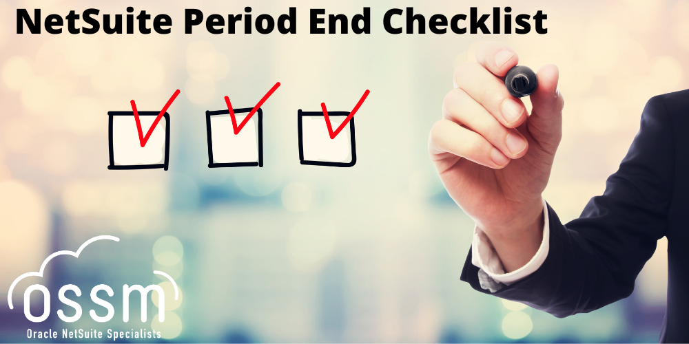 Period End Checklist NetSuite